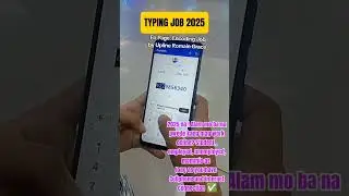 Hiring Data Encoder| Cp , PC or Laptop ✅ Cash Out Through Gcash | Legit Earning App  Paymath Online