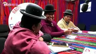 VISITAMOS a RADIO SAN GABRIEL una radio que difunde en Idioma Aimara