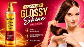 Streax Serum Shine Shampoo Review , Benefits & How To Use | Streax Serum Shine Shampoo