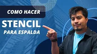como hacer tattoo stencil grande para espalda