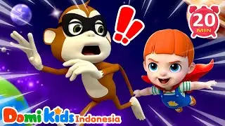 Superhero Song 🦸 | Lagu Anak Dwibahasa Inggris-Indonesia | Domi Kids Pesta Hewan