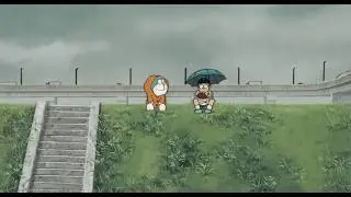 Doraemon in winter holidays..