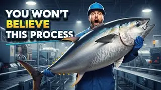 This Is How Tuna Fish Meat Made in Factories 😱 | Complete Processing #ai  #tunafish