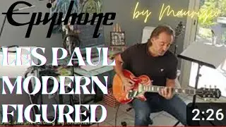 Epiphone Les Paul Modern Figured Magma Orange Fade - Chains Improvisation 🎸🔥⚡