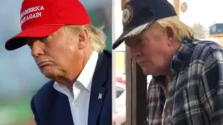 President Trump&rsquo;s Doppelganger Spotted at Gas Station