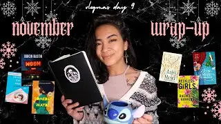 november wrap-up | 22 books! | VLOGMAS DAY 9