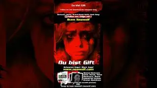 Du bist Gift - Manu Wolfram&rsquo;s Darkcore Fire 🖤 Goth Noize Song (40s) #Dark #Gothic #Industrial 2025-