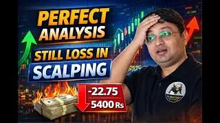 Perfect analysis, still loss in option scalping || 08/Jan/2026