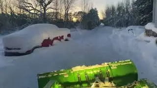 Plowing after tire chains Episode 1-2