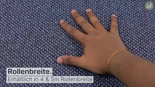 Dynamica Teppichboden | gemusterte Schlinge | 400 & 500cm Breite - trenddeko.ch