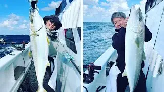 玄界灘で落とし込み釣り