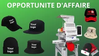 Comment réussir un Business de Broderie de Casquettes et T-shirts