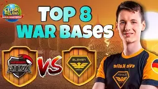 *Best* Top 8 Th13 War Base With Link | ATN ATTAX vs Eleven Original Bases | Clash Of Clans