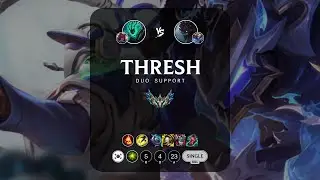 Thresh Support vs Maokai - KR Challenger Patch 13.15