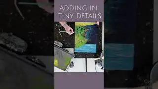 Speed painting St Lucia Seascape