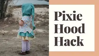 Sewing A Knit Baby Dress - With Pixie Hood Tutorial/Hack