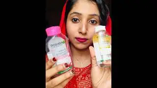 Garnier micellar water yellow v/s rose #micellar #garniermicellarwater
