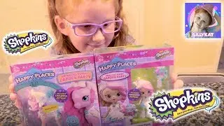 Lillykat Unboxes Both Shopkins Happy Places Bridie And Her Beautiful Horse Bella Bliss