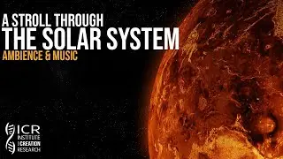 4K Solar System Ambience & Upbeat Music | Enjoy God's Creation - Outer Space for Relaxation
