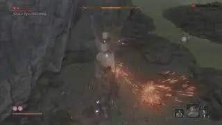 Sekiro - How to Easily Kill Snake Eyes Shirahagi (Ashina Depths)