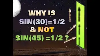 This question haunted me for years about trigonometry. Trigonometry visualized explained intuitively