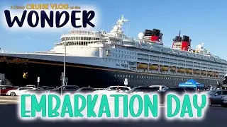 DISNEY WONDER CRUISE SHIP | EMBARKATION DAY | SAN DIEGO