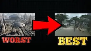 Ranking All MAPS IN BATTLEFRONT ELITE SQUADRON