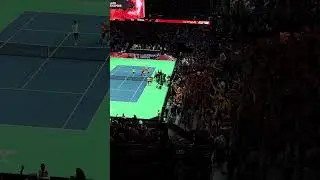 Davis Cup Semifinal Germany vs. Netherlands - Matchpoint Tallon Griekspoor / Celebration with fans
