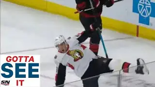 GOTTA SEE IT:  Magnus Paajarvi Hilariously Falls Down On Goal Celebration