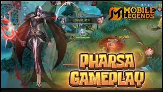 HOW TO PLAY PHARSA MIDLANE  #mobilelegends #pharsagaming