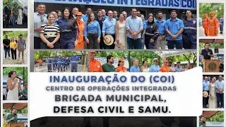 Conselheiro Pena Inaugura o Centro de Opera&ccedil;&otilde;es Integradas (COI) Brigada Municipal, SAMU e D Civil