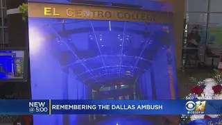 El Centro College Remembers Deadly Downtown Dallas Police Ambush