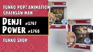 Denji, Power Funko Pop - Chainsaw Man - Funko Shop // Just One Pop Showcase