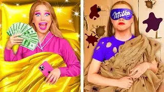Богатые студенты vs Бедные студенты | Война Пранков от BaRaDa Challenge