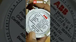 ABB I/P Signal Converter || Current to Pneumatic Converter