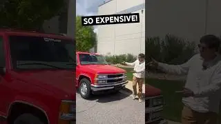 Why are 90&rsquo;s Chevys so expensive??? #chevy #tahoe #car #tflstudios