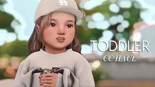 toddler cc haul +links | the sims 4