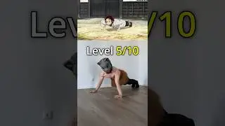 level 10 impossible Inosuke pose?💀 #demonslayer #inosuke #tanjiro #zenitsu #flexibility #gym #anime