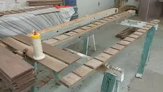 Making a set of walnut closet doors
