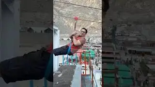 Naran zipline| zipline adventure in naran ##zipline #water #travel