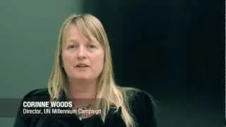 Corinne Woods, Director of the UN Millennium Campaign (2011)