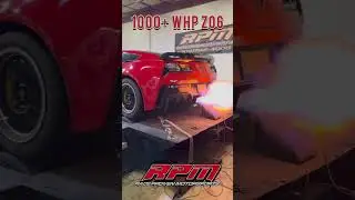 1000whp C7 Z06 Trans Tuning! HUGE FLAMES!!