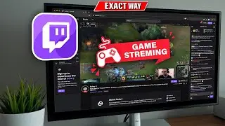 How to Live Stream PC Games on Twitch (New Update)