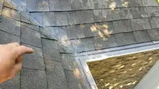 Gutter screen review. Inside corners overflow.