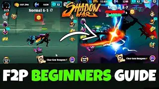 РУКОВОДСТВО ДЛЯ НАЧИНАЮЩИХ F2P // SHADOW WAR IDLE