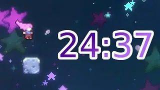 Celeste Farewell DTS Speedrun in 24:37 [PB]