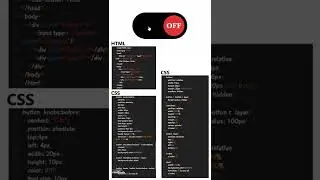 "ON" and "OFF" button using only CSS and HTML