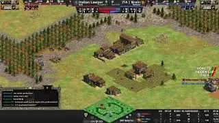 Road to Hidden Cup Italia - Gold league - Italian Lawyer vs Brain [Aoe2 - Torneo Ita]