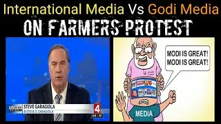 International Media Vs Godi Media on Farmers Protest। Dry Addiction Official
