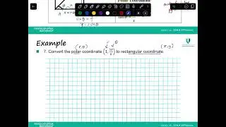 part 3: 7.3 Polar coordinates